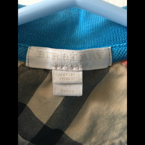 AUTH Burberry polo t-shirt - Picture 3 of 8